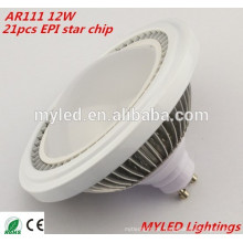 CE RoHS Zulassung Epistar Led Chip 12w SMD5630 ar111 LED Scheinwerfer G53 / Gu10